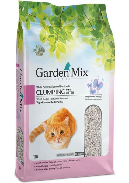 Gardenmix Bentonit Bebek Pudrası İnce 10L