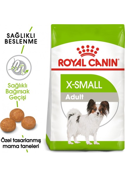 X-Small Adult Küçük Irk Yetişkin Köpek Maması 3 Kg