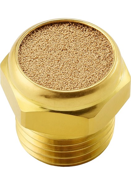 BSLM03 Pnömatik Kısa Tip Pnömatik Sinter Susturucu 3/8 (5'li Paket)