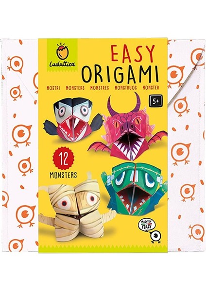 Adım Adım Origami - Canavar