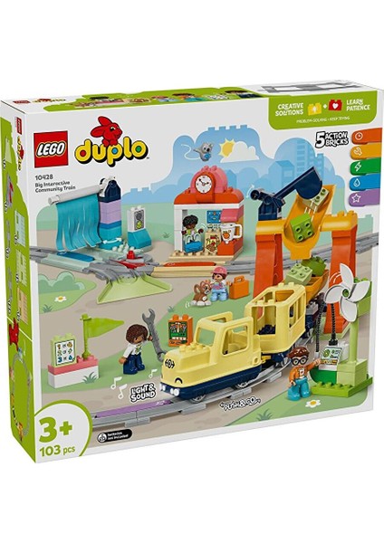 Duplo Büyük Interaktif Mahalle Treni 10428