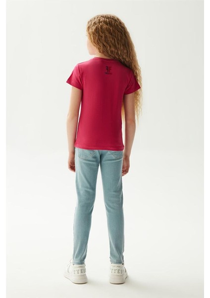 Kız Çocuk Fuşya T-Shirt fırsatları