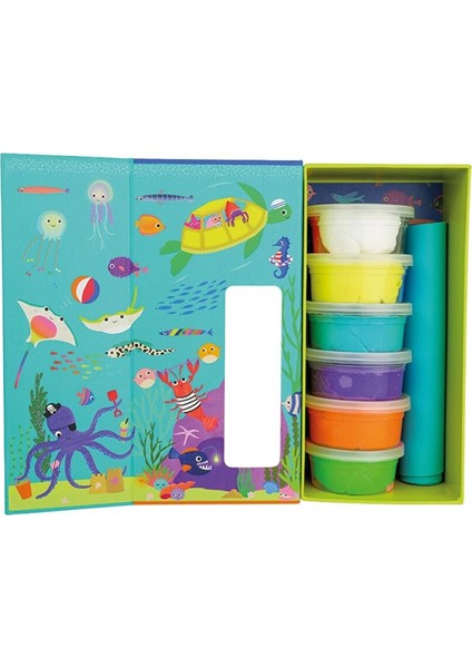 Floss & Rock Clay And Play Hava Ile Kuruyan Kil Seti/ Ocean