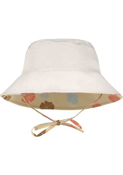 Bucket Hat Flowers Uv Korumalı Şapka Vanilla Krem-19-36 Ay indirimleri
