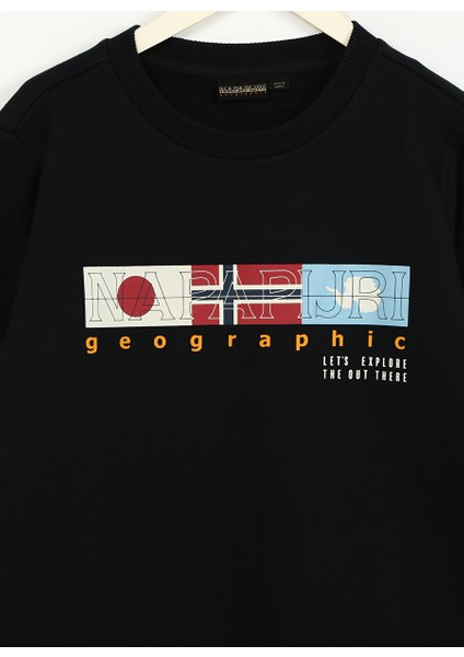 Siyah Erkek Çocuk Sweatshirt NP0A4HG60411 K B-Brunt C fiyatları