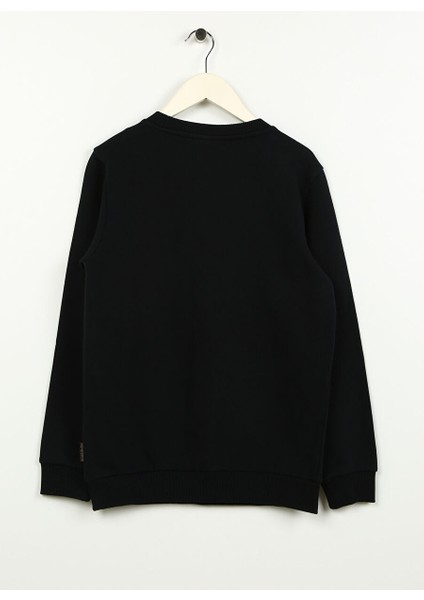 Siyah Erkek Çocuk Sweatshirt NP0A4HG60411 K B-Brunt C modelleri