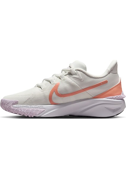 Ekru Kız Çocuk Koşu Ayakkabısı DX7615-104-NIKE Star Runner 4 Nn (G