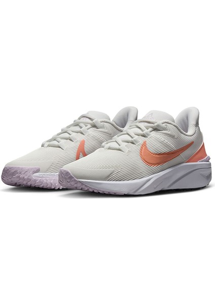Ekru Kız Çocuk Koşu Ayakkabısı DX7615-104-NIKE Star Runner 4 Nn (G modelleri