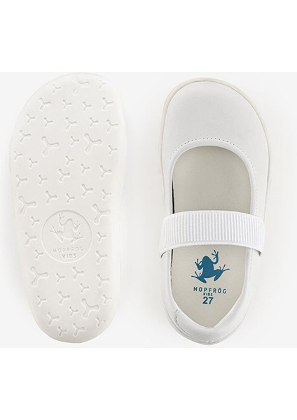 Smart Walker Mary Jane Havalı Beyaz Barefoot Kız Babet Ayakkabı fırsatları