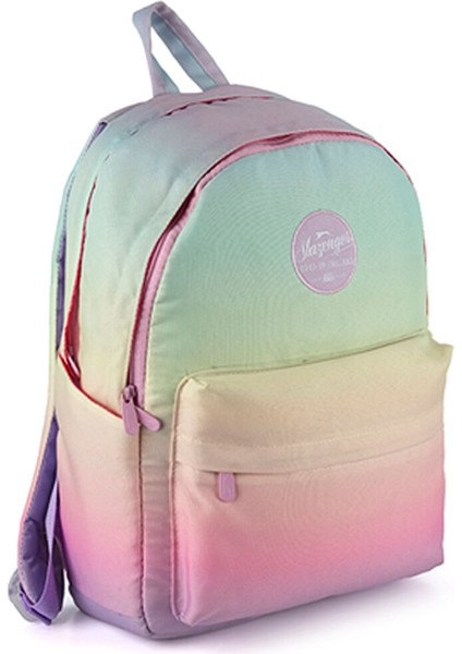 Çok Renkli Erkek Çocuk 32X46X14 cm Sırt Çantası Raınbow Color Rıot