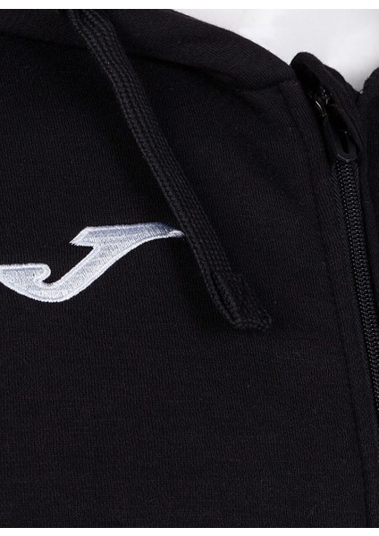 Kapüşon Yaka Siyah Erkek Eşofman Üstü 101590.100-CAMPUS Iıı Hoodıe Jacket