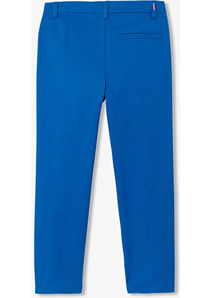 Erkek Çocuk Bol Kesim Twill Pantolon