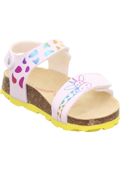 Beyaz Kız Çocuk Sandalet 1-000123-1020-1 modelleri