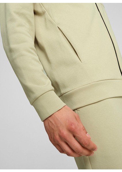 Krem Erkek Fermuarlı Normal Düz Zip Ceket 68165468 Open Road Full-Zip Hoodie