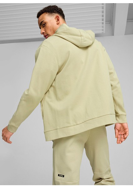 Krem Erkek Fermuarlı Normal Düz Zip Ceket 68165468 Open Road Full-Zip Hoodie