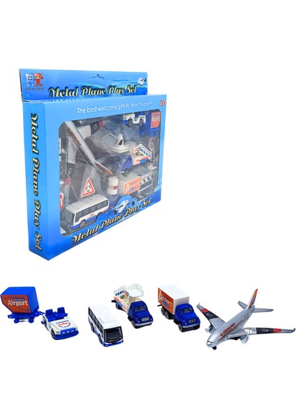 Canem Kutulu Metal Havalimanı Seti