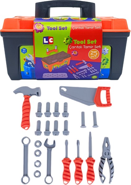 Lc Oyuncak Plastik Tamir Seti LC31058