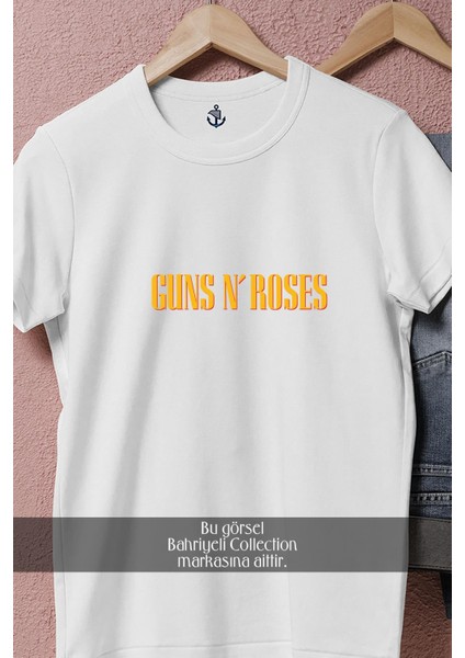 Oversize Guns N' Roses Tasarımlı Unisex T-Shirt fiyatları