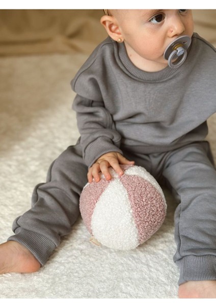 Kız ve Erkek Bebek Çocuk Alt Üst Eşofman Takımı Sweatshirt & Jogger 1-7 Yaş