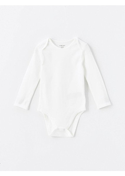 Baby Pembe Bisiklet Yaka Kız Bebek Çıtçıtlı Body 2'li indirimleri