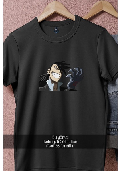 Oversize Ling Yao Edward Elric Fullmetal Alchemist 2 Tasarımlı Unisex T-Shirt fiyatları
