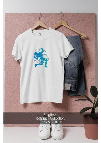 Oversize Fitness Gym Tasarımlı Unisex T-Shirt