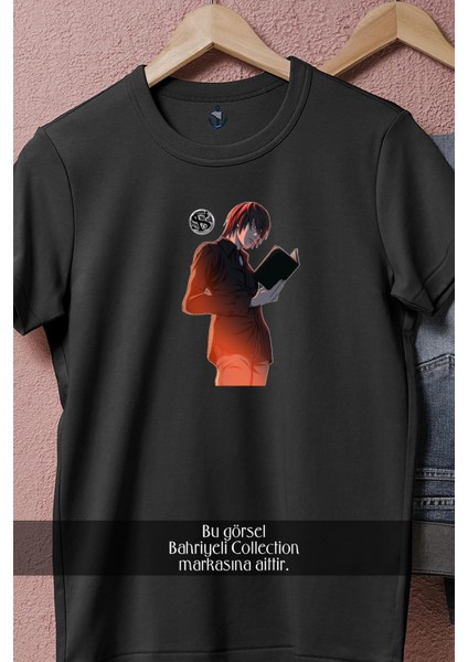 Oversize Light Yagami Ryuk Near Death Note Another Note Tasarımlı Unisex T-Shirt fiyatları