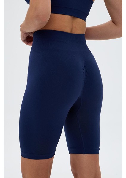 Momiji Push Up Şekillendirici Biker Lacivert