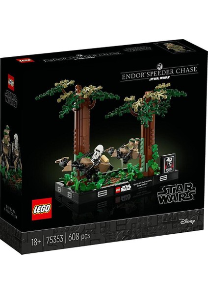 Star Wars Endor Hız Motoru Takibi Dioraması 75353