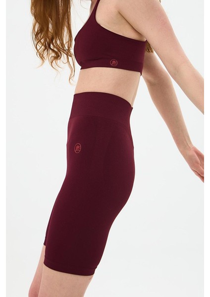 Momiji Push Up Şekillendirici Biker Bordo