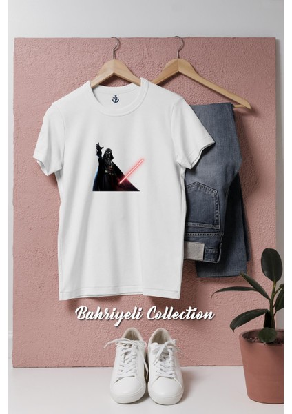 Oversize Star Wars Darth Vader, Anakin Tasarımlı Unisex T-Shirt
