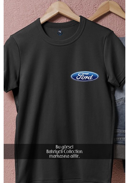 Oversize Ford Logo Cep Tasarımlı Unisex T-Shirt fiyatları