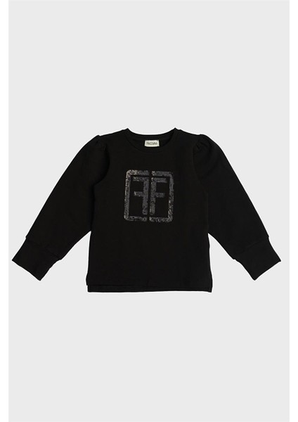 Fracomina Kız Çocuk Siyah Sweatshirt indirimleri