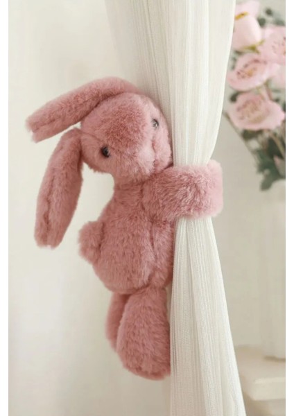 Sarılan Tavşan Peluş, Fon Perde Toplayıcı, Hug Me Tavşan Peluş 25 Cm Pembe fiyatları