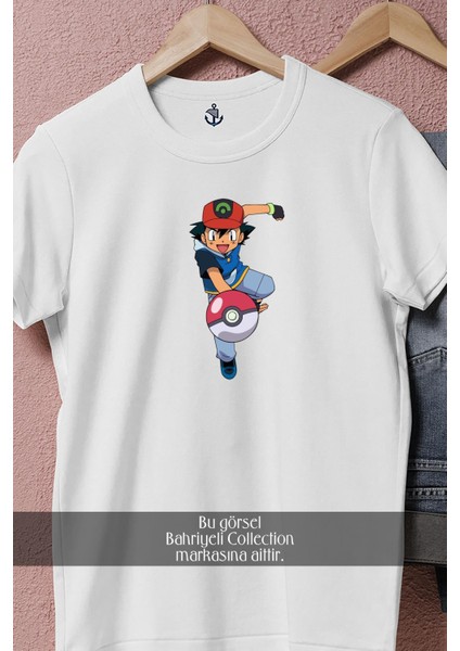 Oversize Ash Ketchum Pokémon x And Y Tasarımlı Unisex T-Shirt fiyatları