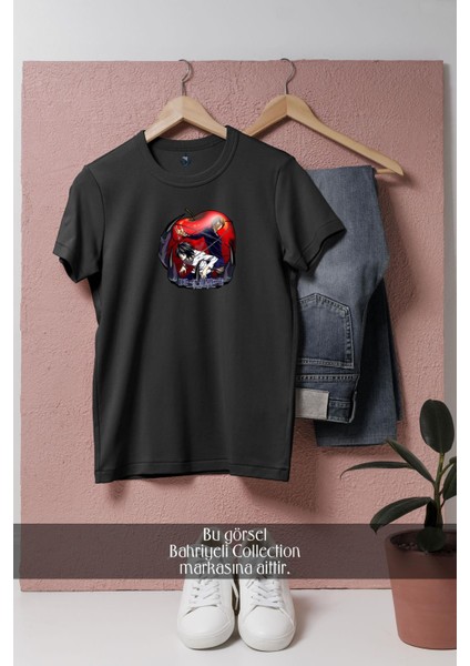 Oversize Light Yagami Ryuk Death Note Tasarımlı Unisex T-Shirt