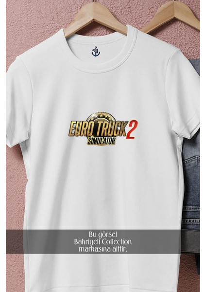 Oversize Ets2 Euro Truck Simulator Tasarımlı Unisex T-Shirt fırsatları