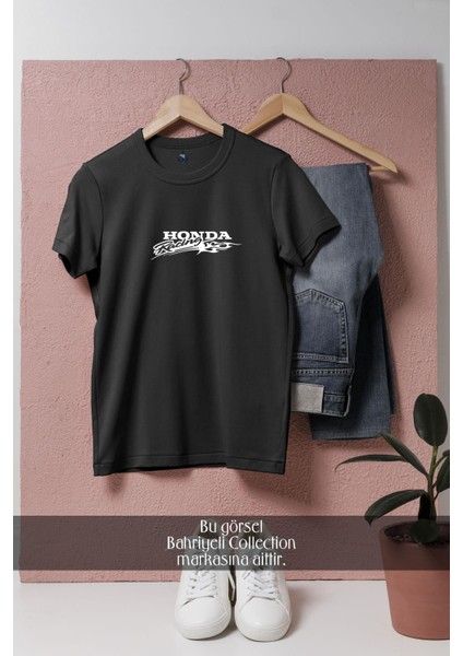 Oversize Honda Racing Tasarımlı Unisex T-Shirt
