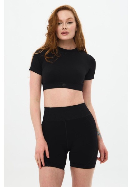 Aozora Sport Aktif Spor Mini Şort Siyah