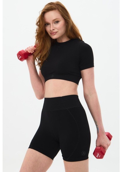 Aozora Sport Aktif Spor Mini Şort Siyah