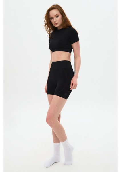 Aozora Sport Aktif Spor Mini Şort Siyah