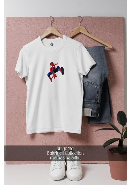 Oversize Spider-Man - Örümcek Adam 6 Vektörel Tasarımlı Unisex T-Shirt
