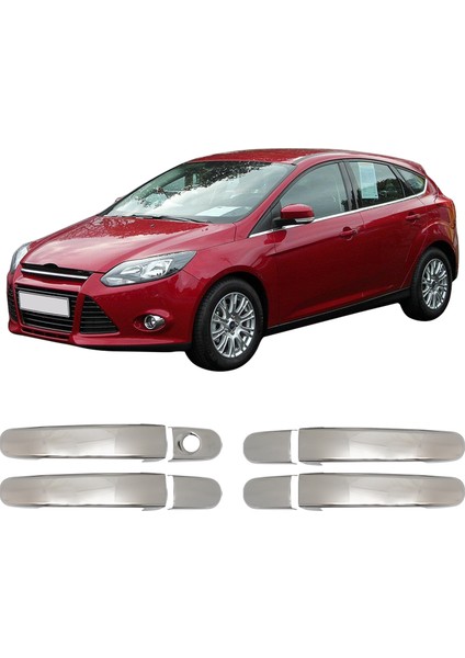 Ford Focus 3 Krom Kapı Kolu 4 Kapı P.çelik 2011 > 2018 fiyatları