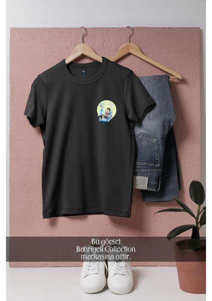 Oversize Dentist _ Dişçi Cep Tasarımlı Unisex T-Shirt