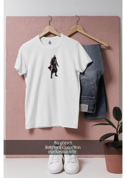 Oversize Assassin's Creed- Revelations Tasarımlı Unisex T-Shirt