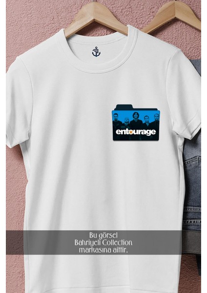 Oversize Entourage- A Lifestyle Is A Terrible Cep Tasarımlı Unisex T-Shirt fiyatları