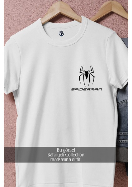 Oversize Spider-Man Cep Tasarımlı Unisex T-Shirt fırsatları