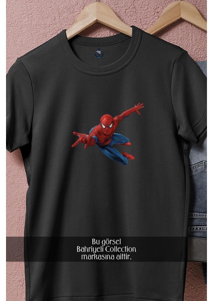 Oversize Spider-Man - Örümcek Adam 8 Vektörel Tasarımlı Unisex T-Shirt fiyatları