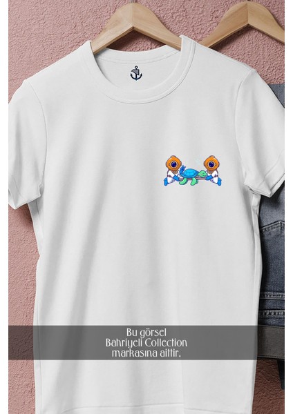 Oversize Sıhhiye Mini Dalgıç Cep Tasarımlı Unisex T-Shirt fiyatları