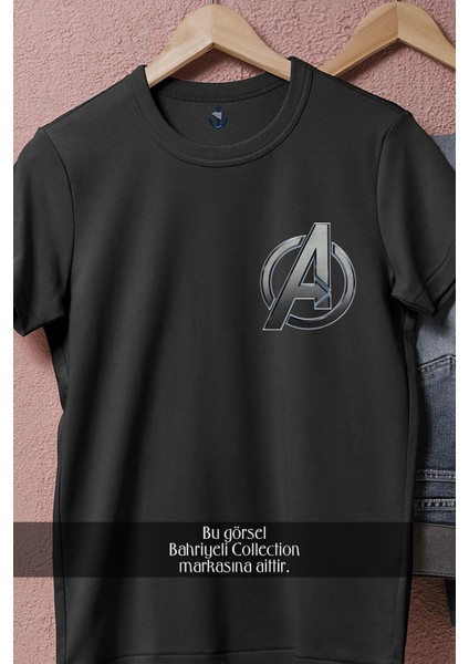 Oversize Avengers A Cep Tasarımlı Unisex T-Shirt fiyatları
